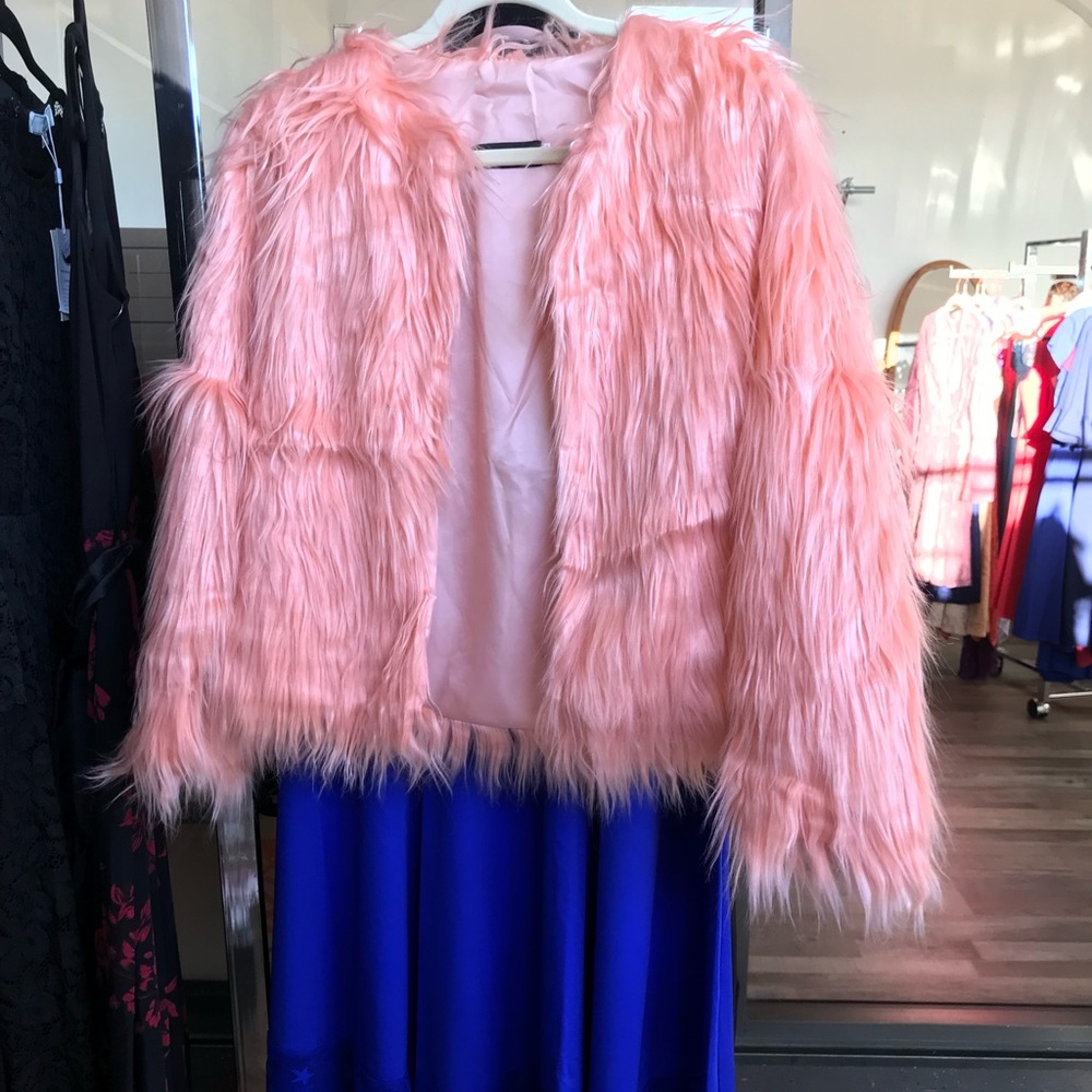 Furry looking coat